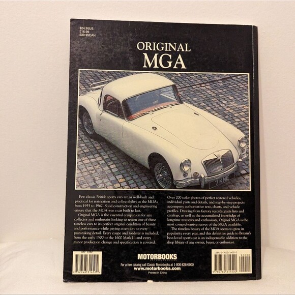 Original MGA The Restorer's Guide Motorbooks Anders Ditlev Clausager - Picture 12 of 12